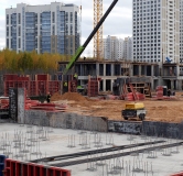 Ход строительства дома 2 в ЖК Батталовский -