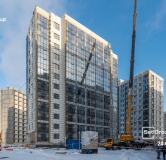 Ход строительства дома корпус 1.4 в ЖК Бионика Заповедная -