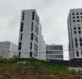 Ход строительства дома 7 в ЖК Лугометрия -