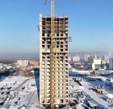 Ход строительства дома № 117, корпус 12 (4А) в ЖК Фатера -