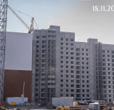 Ход строительства дома Позиция 14 в ЖК Бабяково -