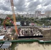 Ход строительства дома 23 в ЖК Северное Сияние -