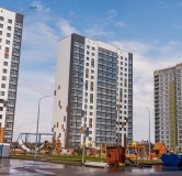 Ход строительства дома секция Г в ЖК Новая Дема -