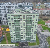 Ход строительства дома 8.3 в ЖК Ручьи -