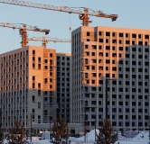 Ход строительства дома Процветающий (ГП-21) в Микрорайон Домашний -