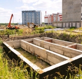 Ход строительства дома 3Е в ЖК Новобережье -