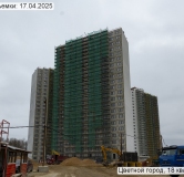 Ход строительства дома 132, корпус 216.1 в ЖК Цветной Город -