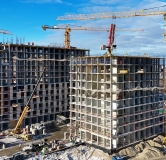 Ход строительства дома № 18 (ГП-2) в ЖК Европейский берег -