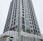 Ход строительства дома 22 в ЖК Комфортная Жизнь -