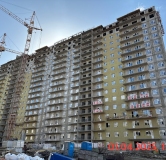 Ход строительства дома № 2, корпус 2.1 в ЖК В Нанжуль-Солнечный -
