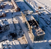 Ход строительства дома № 3 (ГП-8) в ЖК Смородина -