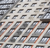 Ход строительства дома 6а, 1 этап в ЖК Время -