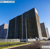 Ход строительства дома Корпус 1.2 в ЖК Морская Миля -