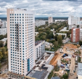 Ход строительства дома 2 в ЖК Доминанта -