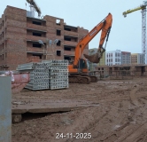 Ход строительства дома 25 в ЖК Цветы Башкирии -