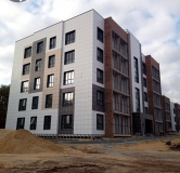 Ход строительства дома 5 в ЖК Дольче Вита -