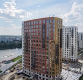 Ход строительства дома 5 в ЖК Лэйк Таун (Lake Town) -
