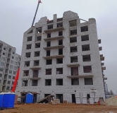 Ход строительства дома № 2, блок В в ЖД в 12-микрорайоне (Арзамас) -