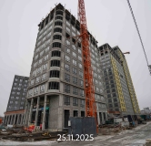 Ход строительства дома ГП-8 в ЖК Айвазовский City -