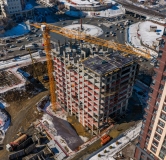 Ход строительства дома 1.1 в ЖК Лемонт (LEMONT) -