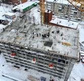 Ход строительства дома 2 в ЖК Рио -