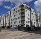 Ход строительства дома 46 в ЖК Альфа дом на Ким -