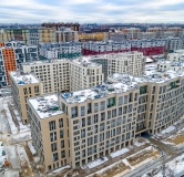 Ход строительства дома 25 в ЖК Галактика Pro -