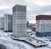 Ход строительства дома № 4А, корпус 1 в ЖК Скандиа. Квартал у реки -