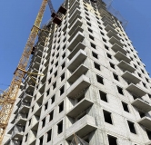 Ход строительства дома 7.5 в ЖК Паруса -