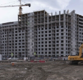Ход строительства дома 6.2 в ЖК Солнечный -