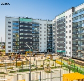 Ход строительства дома 12 в ЖК Медовый -