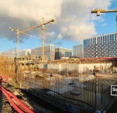 Ход строительства дома корпус 1.2 в ЖК Setl Ривьера -