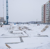 Ход строительства дома 1 в ЖК Калина -