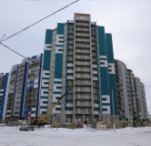 Ход строительства дома 67 в ЖК Город Спутник -