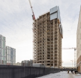 Ход строительства дома 2.2.1 в ЖК Окла -