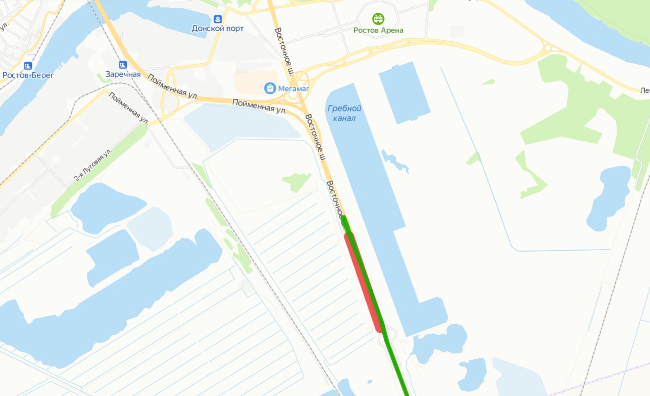 На южном подъезде к Ростову-на-Дону изменили схему движения с 28 апреля - фото 1