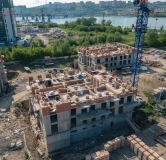 Ход строительства дома 28.1 в ЖК Новый Портовый -