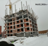 Ход строительства дома поз. Л2.1 в ЖД Достоевский -