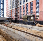 Ход строительства дома 1 в ЖК Май -