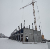 Ход строительства дома 47б, секция А в ЖК Южный сити -