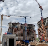 Ход строительства дома 1.3 в ЖК Наследие -