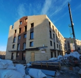 Ход строительства дома 36 в ЖК Альпийский квартал -