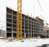 Ход строительства дома 1 в ЖК Солнечный (Эталон) -