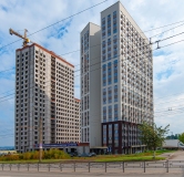 Ход строительства дома 2 в ЖК Речной Парк -