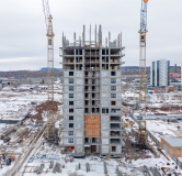 Ход строительства дома 3.2.2 в ЖК Остров на Норильской -