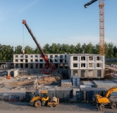 Ход строительства дома 2.2 в ЖК Пшеница -