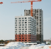 Ход строительства дома 1 в ЖК Матюшино Парк -