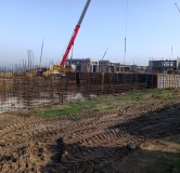 Ход строительства дома Литер 1 кв. 8.2 в ЖК Усадьба Гостагаевская -