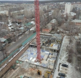Ход строительства дома 1.2 в ЖК На Шефской -