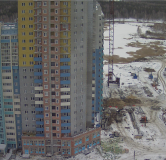 Ход строительства дома 59.1, секция 1 в ЖК Академ Риверсайд (ACADEM Riverside) -